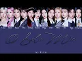 Download Lagu IZ*ONE (아이즈원) – 'O Sole Mio' Lyrics Color Coded HAN/ROM/ENG