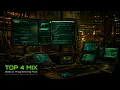 No Distractions Coding Music TOP 4 Deep Hacker Mix