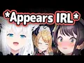 Download Lagu Fubuki and Choco Appear IRL At Subaru's House While She's Streaming...【Hololive】