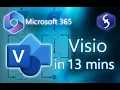 Microsoft Visio - Tutorial for Beginners in 13 MINUTES FULL GUIDE