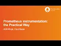 Prometheus instrumentation the Practical Way - Aditi Ahuja Couchbase