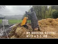 Yard morning routine with a 9-5 job - with a horse on DIY livery