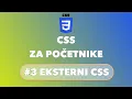 CSS za pocetnike - External CSS