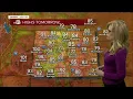Severe weather tonight hot weather heading our way
