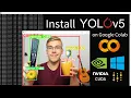 Install YOLOv5 to Detect Objects on Windows Google Colab with PyTorch GPU Support Part 1