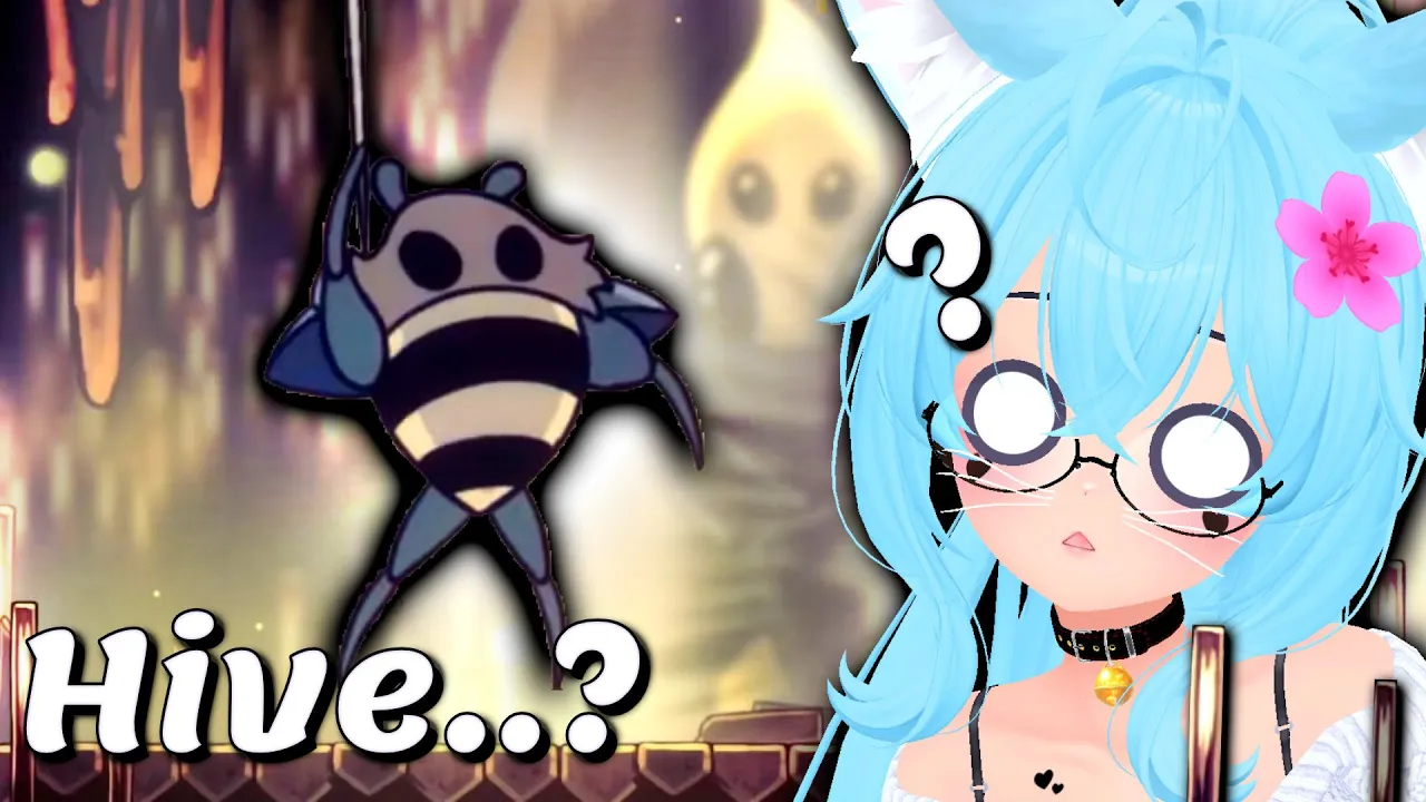 TranquilCloud- That Was Way Too Close! Hive Knight in Hollow Knight