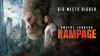 Rampage 2018 Movie Dwayne Johnson Naomie Harris Jeffrey Dean Morgan React And Reviews 