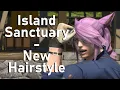 FFXIV New Hairstyle from Island Sanctuary - Practical Ponytails