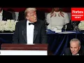 SHOCK MOMENT Trump Jokes Schumer Can Still Become The First Woman President If Harris Loses