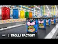 How Trolli Sour Brite Crawlers Are Made in a Factory