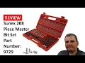 Review Sunex 208 Piece Master Bit Set