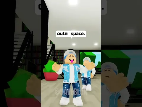 MONSTER PRETENDS TO BE MY CLONE IN ROBLOX 🏓 #shorts