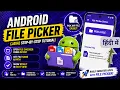 How to Create a File Picker in Java Android App File Chooser Tutorial IT WALA HINDI-