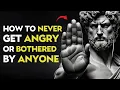 Download Lagu How To NEVER Get Angry or Bothered By Anyone - STOIC PHILOSOPHY