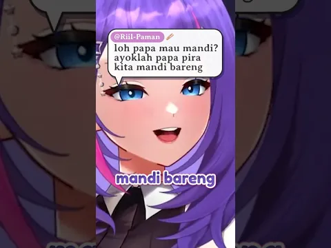 PAPA VTUBER DIAJAK MANDI SAMA VIEWER #vtuber #vtuberclips #vtuberindonesia #shorts