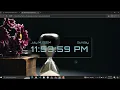 Glassmorphism Digital Clock Using HTML CSS and JavaScript with Source Code
