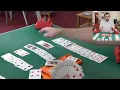Full Bridge Game - Bidding card play explained 4 SPADES