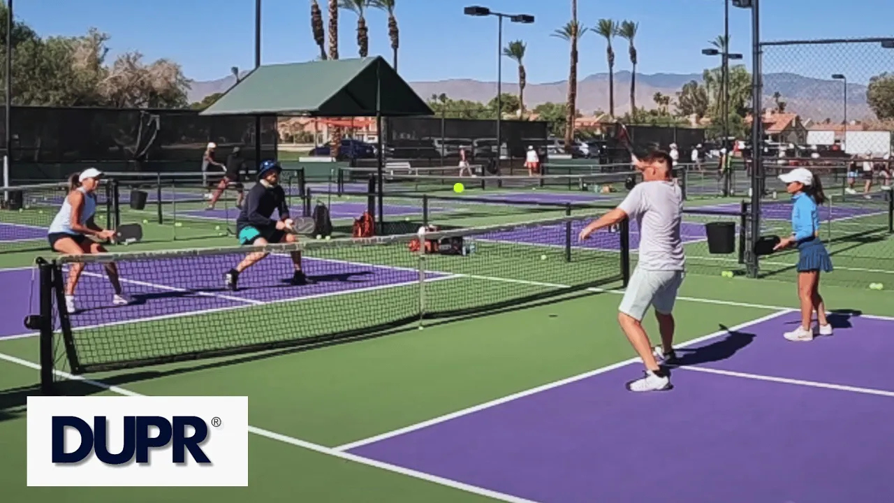 Joseph Sullivan & Haiyan (Rosie) Zhang VS Michelle LeFrancois & Mark Miller (Pickleball DUPR Match)