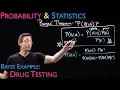 Bayes Theorem Example Drug Testing