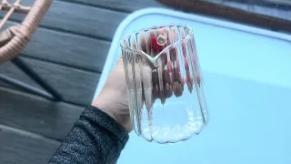 REVIEW CHOOLD Elegant Wave Shaped Crystal Glass Creamer Coffee Pitcher