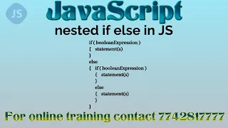 JavaScript Nested If-Else Statement for Beginners Step-by-Step Guide