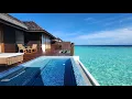 Lily Beach Resort Spa Maldives review room tour WetravelMaldives