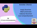 Function in Python Part-3 map filter reduce etc Python Programming Lecture-36