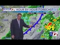 WPRI 12 Weather Forecast for 25 Warm and humid next 2 days