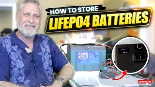 How to Safely Store your LiFePO4 Batteries