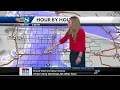 Heavy snow will create dangerous drive conditions tonight