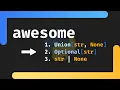Optionals are Awesome in Python