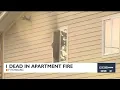 One dead after Fitchburg fire blazes
