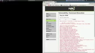 DVWA - Command Execution Examples with ConnectBack Shell