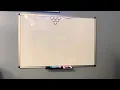 VIZ-PRO Magnetic Dry Erase Board 36x24 Review