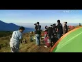 Mt. Prau Negeri atas awan