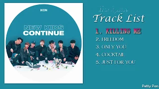 full album ikon new kids continue 1st mini album
