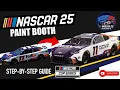 NASCAR 25 Paint Booth - 2023 Denny Hamlin FedEx