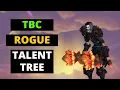 TBC Rogue Talent Tree Guide