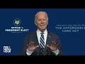 WATCH President-elect Biden speaks on plan for health care