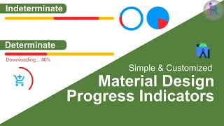 Material Design Progress Bar Progress Indicators Android Programming Basics