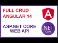 Angular 14 CRUD with Angular Material ASP NET CORE 6 WEB API
