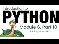 Python - Module 6