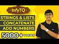 Intro to InfyTQ Concatenate and Add Numbers Edyst Aneeq