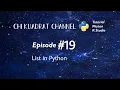Tutorial Pengolahan Tipe Data List pada Python