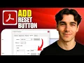 How To Add A Reset Button To A PDF Form Using Adobe Acrobat Pro Tutorial 2026