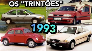 CARROS QUE COMPLETAM 30 ANOS EM 2023!