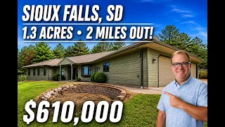 Sioux Falls SD 1 3 Acres Just 2 Miles From Town 610 000