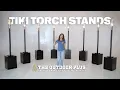 Behind The Build Tiki Torch Stand