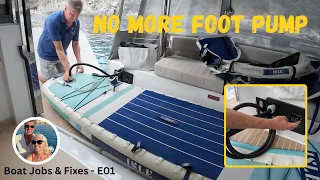 Installing a Scanstrut Atmos Compressor on Our Catamaran   E01
