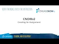 CNOWv2 Instructor Creating an Assignment
